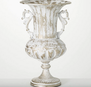 Distressed Metal Planters