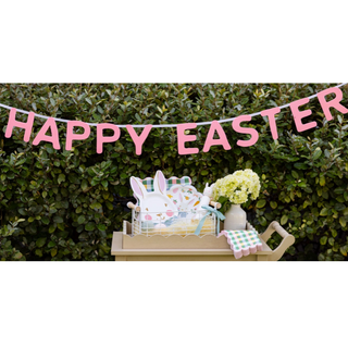 "Happy Easter" Felt Banner - dolly mama boutique