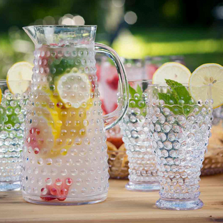 Hobnail Pitcher - dolly mama boutique