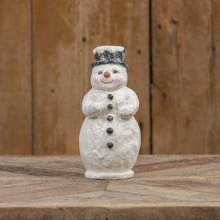 Red Nose Glitter Snowman