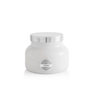Volcano Signature Jar Candles - White