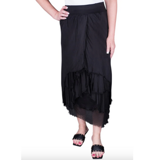 Anna Silk Cha-Cha Skirt - dolly mama boutique