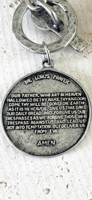 Lord’s Prayer Medallion Necklace