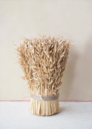 Dried Harvest Grass Standing Bundle