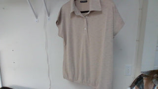 Button Front Collar Top