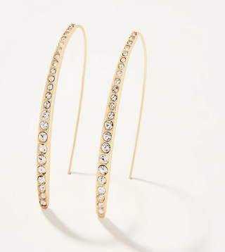 Sparkle Arc Earrings - Large - dolly mama boutique