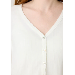 Ivory Pointelle Essential PJs