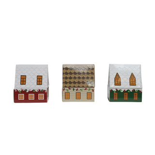 Safety Matches in House-Shaped Matchbox