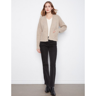 Front Flap Cardigan with Pockets