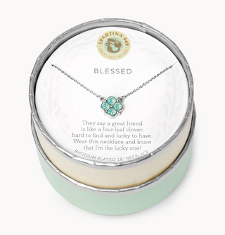 Sea La Vie Boxed Necklace - Silver - dolly mama boutique