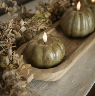 3D Flame Pumpkin Candles - dolly mama boutique