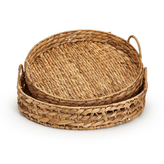 Open Weave Round Tray 54303 - dolly mama boutique