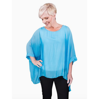 Sofia Silk Kaftan - dolly mama boutique