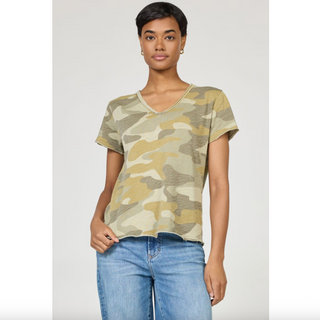 Vanya V-Neck Tee - dolly mama boutique