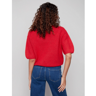 Elbow-Sleeve Sweater - dolly mama boutique