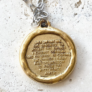 Serenity Cross Double Necklace