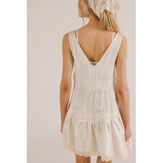 In this Groove Mini Slip Dress