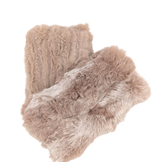 Fingerless Fur Gloves - Short