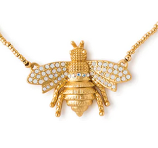 Bitty Bee Necklace - dolly mama boutique