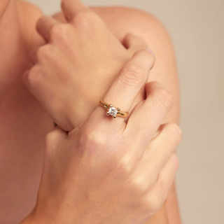 Cosmos Crystal Ring - dolly mama boutique