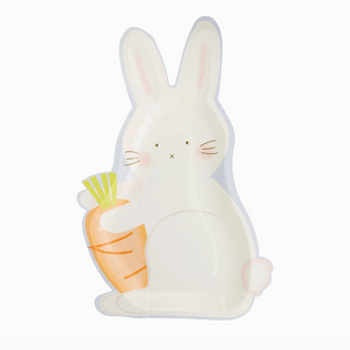 Bunny Paper Plates - dolly mama boutique