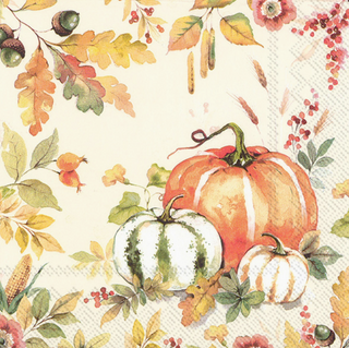Pumpkin Love Lunch Napkins