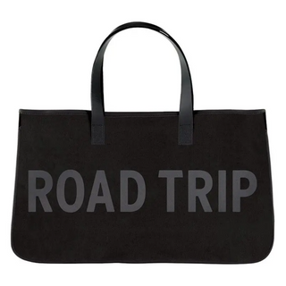 Tote Canvas Blk - dolly mama boutique