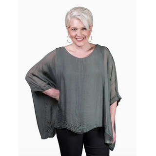 Sofia Silk Kaftan - dolly mama boutique