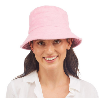 Terry Cloth Bucket Hat - dolly mama boutique