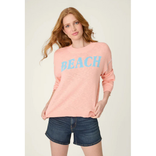 Long-Sleeve "Beach" Sweater
