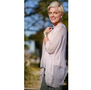 Sylvia Cropped Silk Kaftan - dolly mama boutique