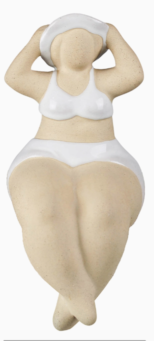 Ceramic Sunbathing Lady - dolly mama boutique
