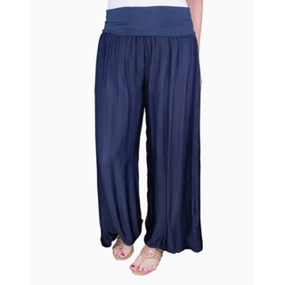 Mercedes Silk Pant - dolly mama boutique