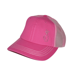 Carina Trucker Hat with Crystal Golf Bag