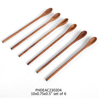 Wooden Ice Tea Spoon by Porch View Home view 3