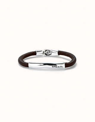 Ser Natural Leather Band Bracelet