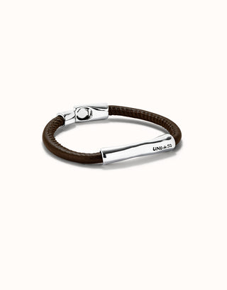 Ser Natural Leather Band Bracelet