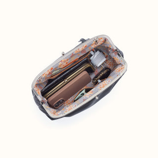 Alba Large Frame Dual Strap Bag - Black