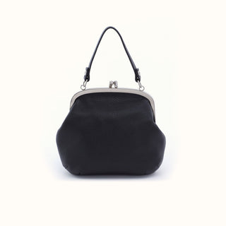 Alba Frame Crossbody - Black Pebbled
