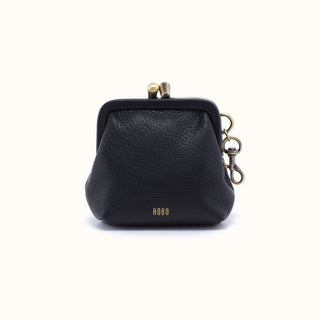 Alba Frame Clip Pouch by HOBO in Black Pebbled - view 3