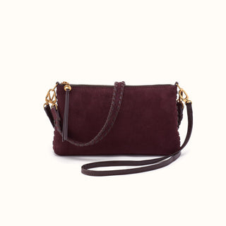 Darcy Crossbody - Dark Cherry Suede