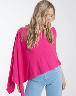 Cotton Cashmere Poncho