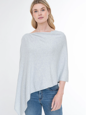 Cotton Cashmere Poncho