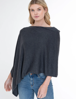 Cotton Cashmere Poncho