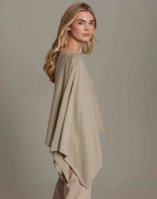 Cotton Cashmere Poncho