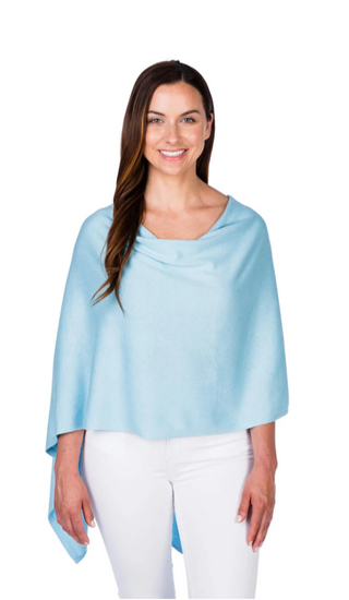 Cotton Cashmere Poncho