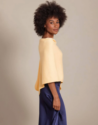 Cotton Cashmere Poncho