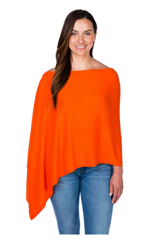 Cotton Cashmere Poncho