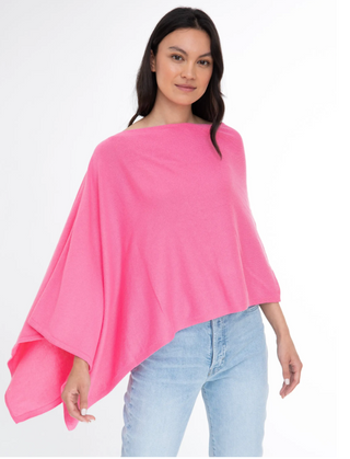 Cotton Cashmere Poncho