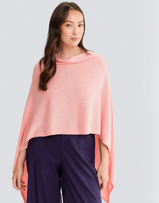 Cotton Cashmere Poncho